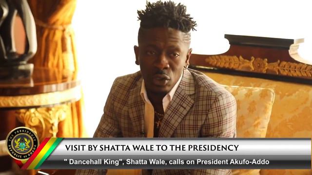 Dancehall King , Shatta Wale meets Nana Addo Dankwa Akufo Addo смотреть онлайн