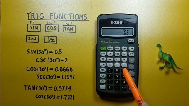 How to use Trigonometry Functions on the TI-30Xa Calculator смотреть онлайн