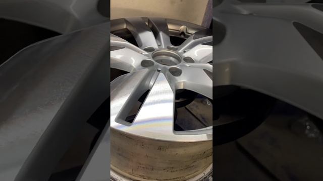 Диски Mercedes алмазная проточка покрытие полимерным лаком реставрация восстановление +380503203266 смотреть онлайн