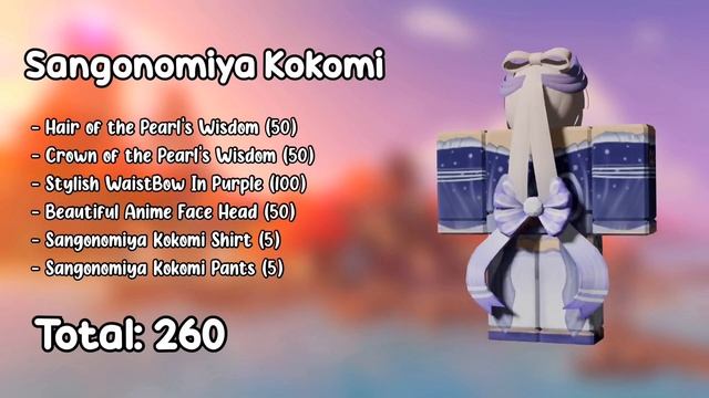 UPDATED Genshin Impact Roblox Outfit Ideas смотреть онлайн