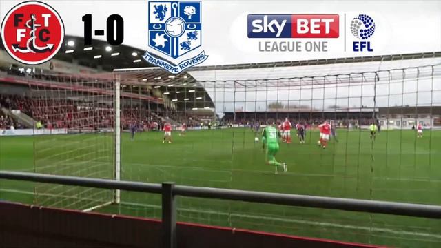 INCREDIBLE JOSH MORRIS FREE KICK! FLEETWOOD TOWN VS TRANMERE ROVERS ***VLOG*** смотреть онлайн