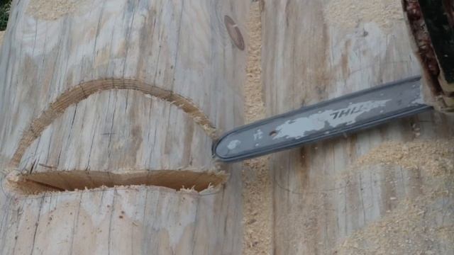 Стол из бревен - Galds no apaļkoka смотреть онлайн