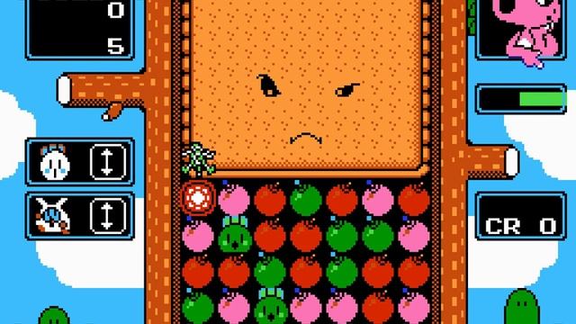 Wario's Woods (NES) - Game Over [60fps] смотреть онлайн