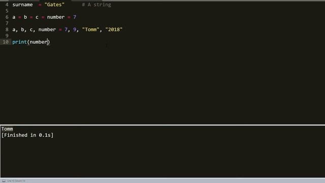 #5 Learn to use Python variables and strings смотреть онлайн