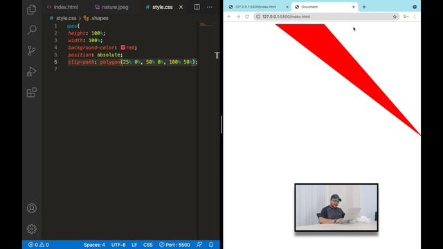 CSS বাংলা টিউটোরিয়াল | Custom Shapes | Clip-path | z-index | Full course for absolute beginners 202 смотреть онлайн