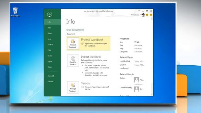 How to Remove Password Protection from an Excel 2013 Spreadsheet смотреть онлайн