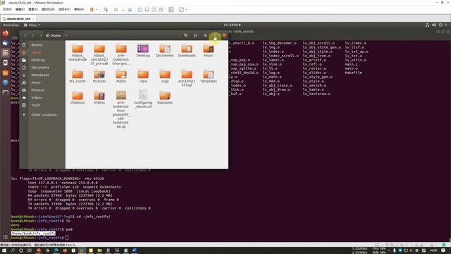 Linux 5.4 STM32MP157 RUN LVGL 8.0 Demo смотреть онлайн