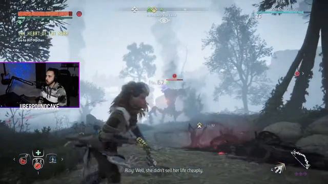 Horizon Zero Dawn - Saving the Nora from the Carja (Corruptor Fight) смотреть онлайн