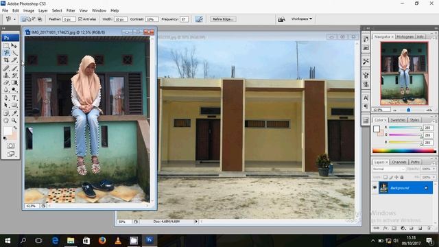 Membuat Tutorial Edit Foto Menggunakan Photoshop CS3 смотреть онлайн