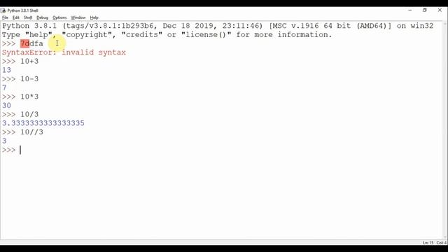 [ERT ICT Teaching] Learn Python for JSS (02 - Python Maths Expression, Syntax Error) смотреть онлайн