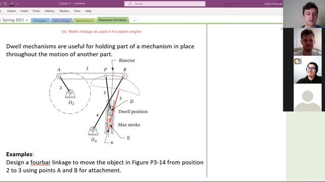 Kinematics of Mechanisms Test 1 Review смотреть онлайн