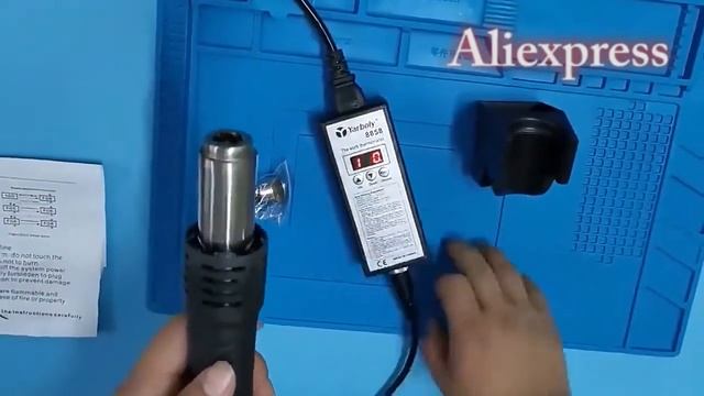 Недорогая Паяльная станция 858D 858 с Aliexpress смотреть онлайн