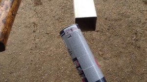 Очень недорогой но долговечный забор из дерева.