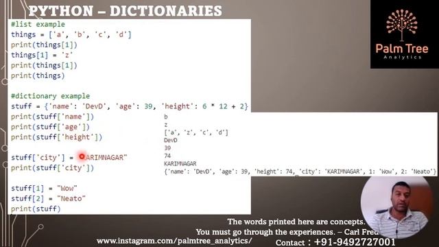 PYTHON-25. Dictionaries смотреть онлайн