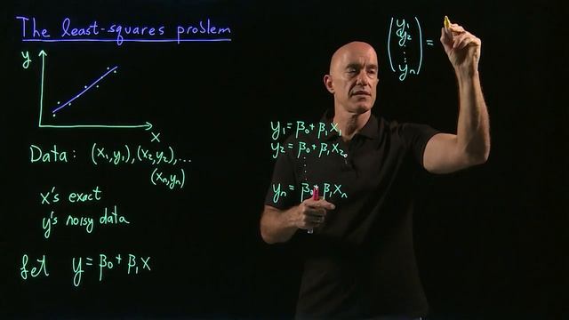 Least squares using matrices | Lecture 26 | Matrix Algebra for Engineers смотреть онлайн