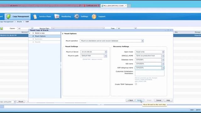 Using EMC AppSync to refresh an oracle production DB to Dev/Test Enviornments With XtremIO XVC смотреть онлайн