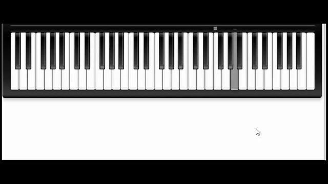 (TETRIS)---VIRTUAL PIANO смотреть онлайн