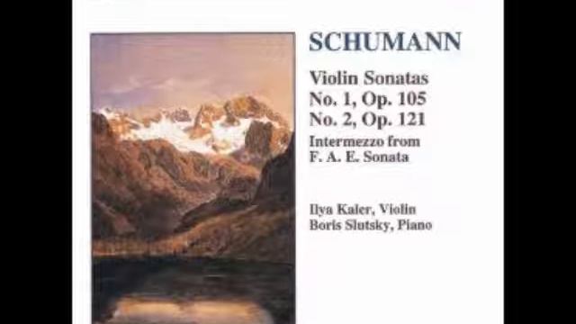 Ilya Kaler Plays Schumann Sonatas смотреть онлайн