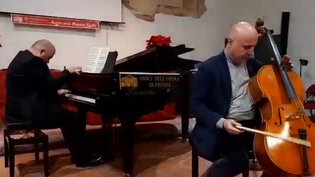 Rossini-Une larme. Marco Severi cello. David Boldrini piano смотреть онлайн