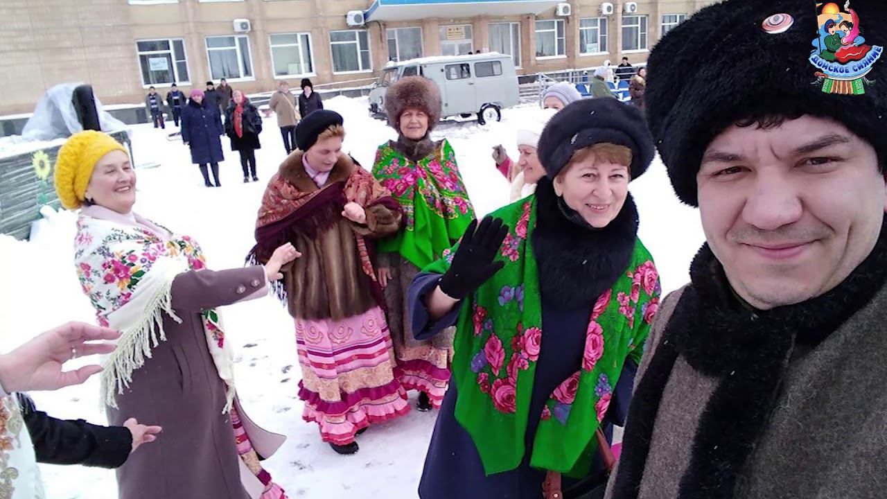 Донское сияние на Масленице в станице Вёшенской смотреть онлайн