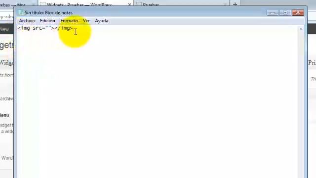 Como insertar una imagen con html en wordpress смотреть онлайн