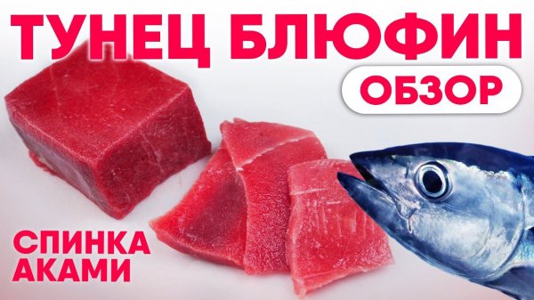 Тунец БЛЮФИН. Обзор премиальной деликатесной рыбы от компании Мореодор