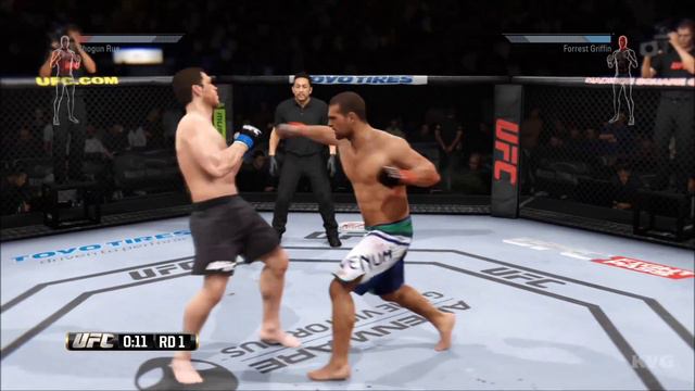 EA Sports UFC - Shogun Rua vs Forrest Griffin Gameplay (PS4 HD) [1080p] смотреть онлайн