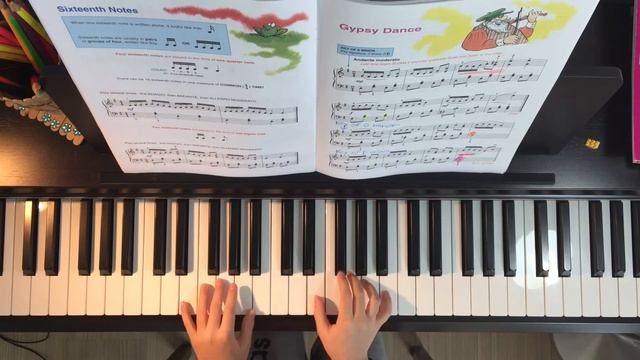 Gypsy Dance - Alfred's basic piano library lesson book level 4 смотреть онлайн