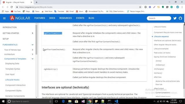 life cycle hooks in angular ,angular component life cycle hooks смотреть онлайн