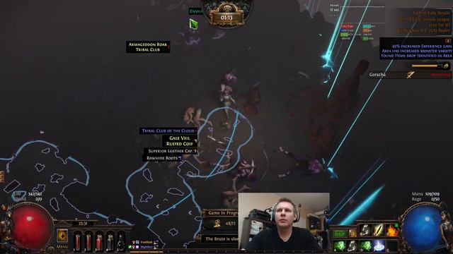 [Path of Exile] Twitch Rivals Battle Royale Solos - Game 6, Molten Strike | 3.16 Scourge смотреть онлайн