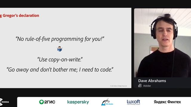 Dave Abrahams — What I learned about language and library design by working on Swift смотреть онлайн