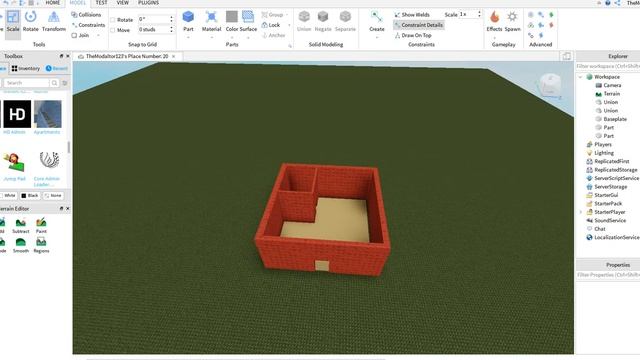 * Tutorial* How To Make a House In Roblox Studio смотреть онлайн