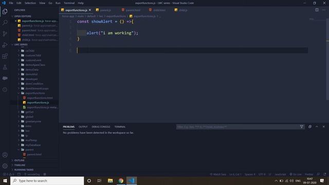 Import and export functionality in lightning web component | LWC series tutorial No . 18 смотреть онлайн