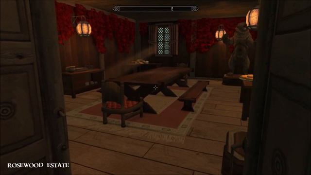 Rosewood Estate - Skyrim Special Edition House Mod смотреть онлайн
