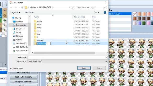 RPG Maker MV Tutorial #6 - The Character Generator смотреть онлайн