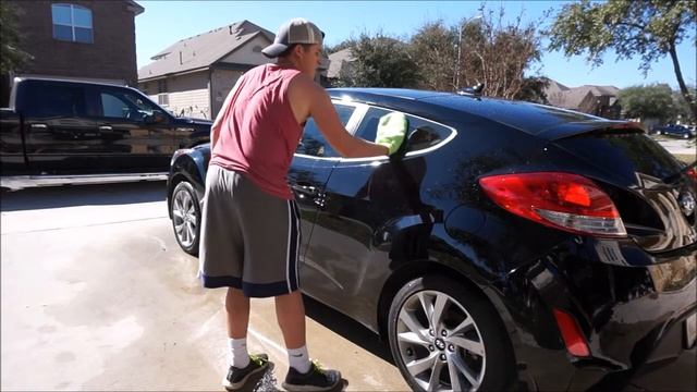 Insane wash on my 2016 Hyundai Veloster смотреть онлайн
