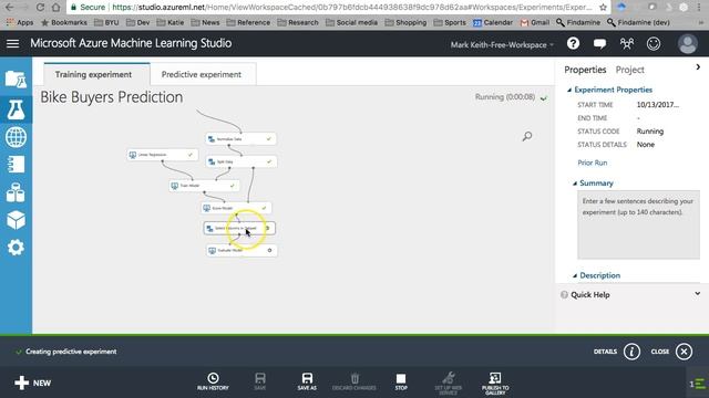 Azure Machine Learning Studio: Using Azure ML prediction in Excel смотреть онлайн