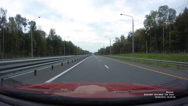 Видео регистратор Sho-me A7 - Пример работы днем в облачную погоду. смотреть онлайн