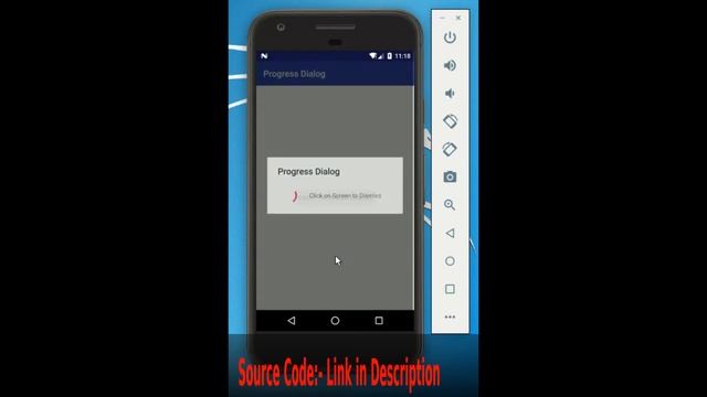 Progress Dialog in Android Using Kotlin смотреть онлайн