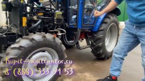 Обзор Трактора Dong-Feng 244 G2 с кабиной.