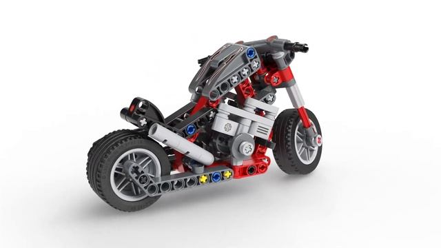 LEGO Technic Мотоцикл 42132 смотреть онлайн