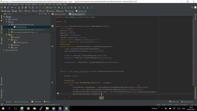Raspberry Pi Control Servo Motor By Android Smartphone over wifi | Android Studio смотреть онлайн