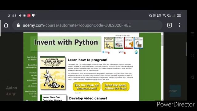 Free Udemy Courses - Python Automation, Password Hacking, Web Development смотреть онлайн