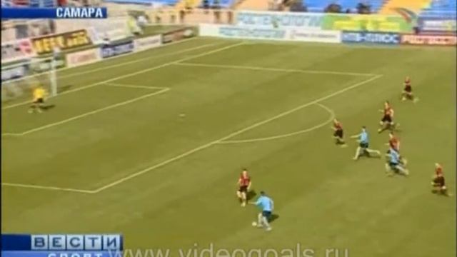 Крылья Советов (Самара) 2 - 0 Амкар (Пермь) 2008 год смотреть онлайн
