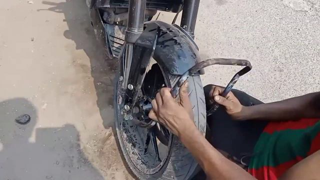 Front Fender number plate for KTM DUKE 200|AMS VLOG|#installing смотреть онлайн