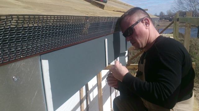 Фальцевая кровля(Лобовая доска) смотреть онлайн