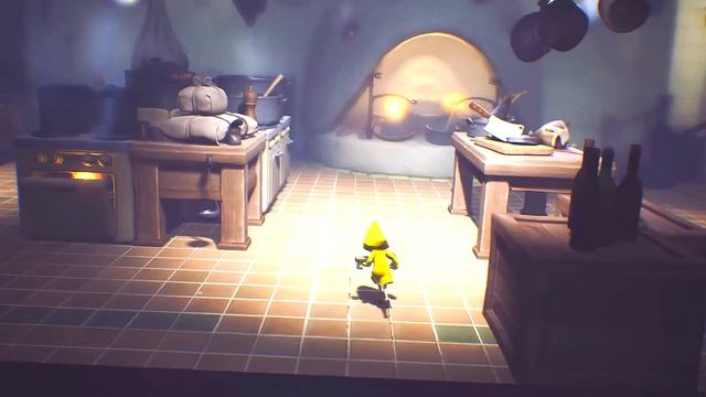 Повара из Маленькие Кошмары хотят меня приготовить! Прохождение Little nigthmares #3 смотреть онлайн