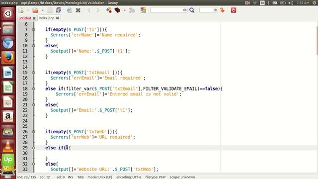 Php Form Validation Tutorial 2 for Beginners смотреть онлайн