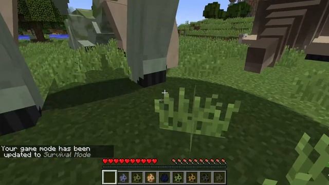КУЧА КРУТЫХ ДИНОЗАВРОВ В МАЙНКРАФТЕ l Обзор Мода Minecraft - JurassiCraft (№26) смотреть онлайн