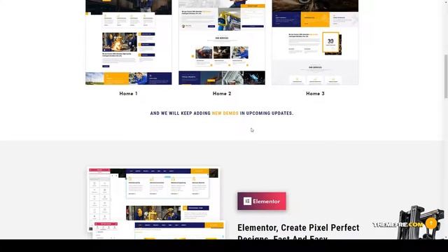 Facmaster - Factory and Industrial WordPress Theme plant building Nozomi смотреть онлайн